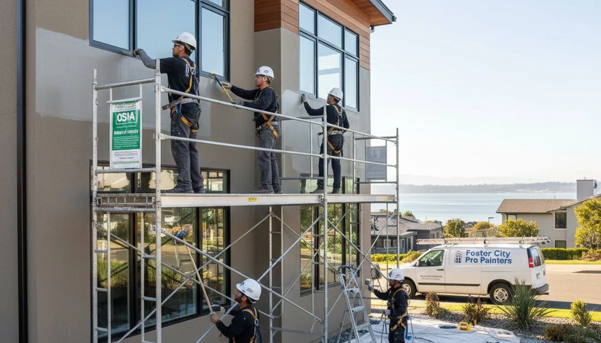 Professional painters serving San Mateo, CA for interior and exterior home painting services