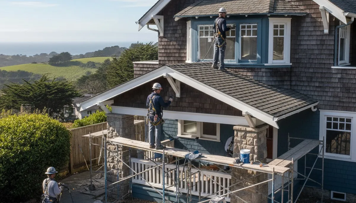 Professional painting service in San Mateo, CA for residential and commercial properties
