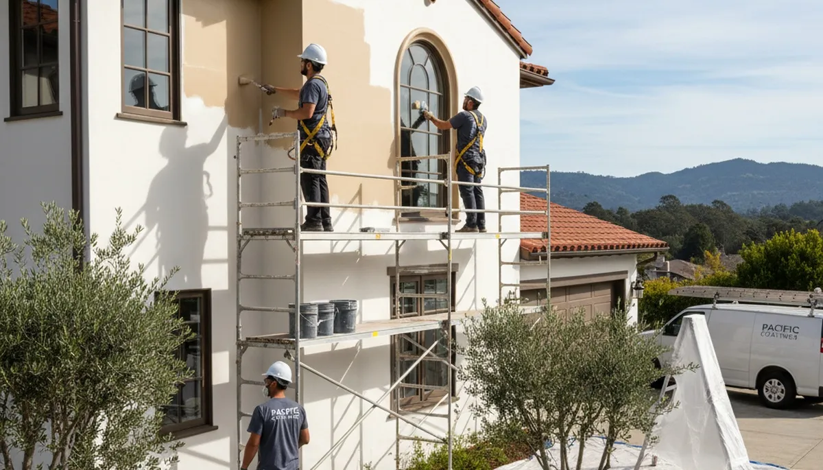 San Mateo, CA painting contractor providing professional interior and exterior painting services