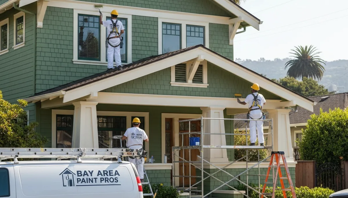 Professional painting service in San Mateo, CA for residential and commercial properties