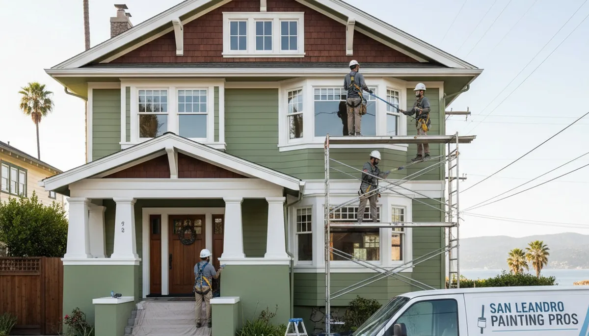 Professional painting service in San Mateo, CA for residential and commercial properties