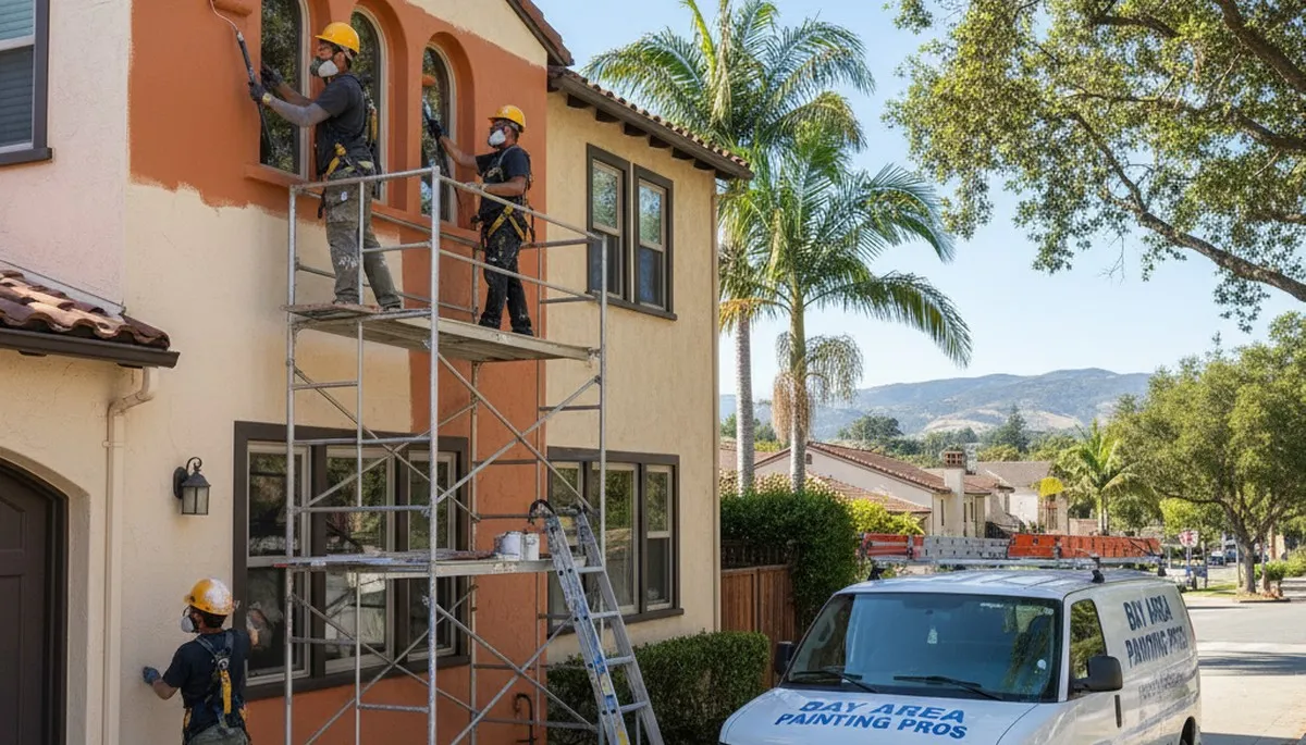 Professional painters serving San Mateo, CA for residential and commercial painting projects