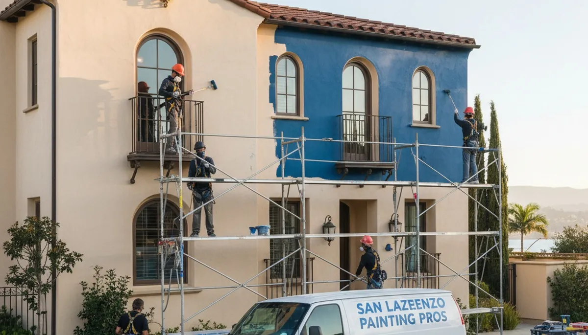 San Mateo, CA painting contractor for residential and commercial interior and exterior painting services